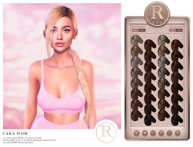 RAMA.SALON - Cara Hair 'Brunettes Colorant'
