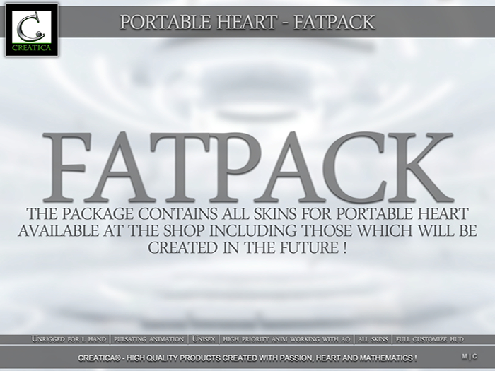 Portable Heart - FatPack by CREATiCA