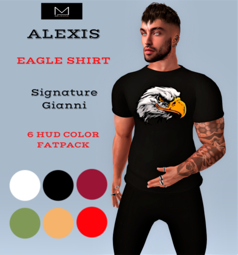 MUDAK - ALEXIS EAGLE SHIRT FATPACK
