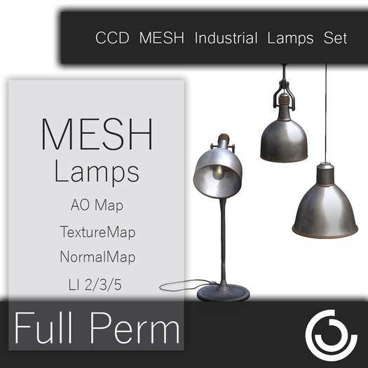 MESH Industrial Lamps Set