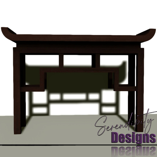 Serendipity Designs - TG BR Console Table 