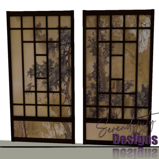 Serendipity Designs - TG BR Decorative Shoji Screens 