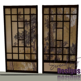Serendipity Designs - TG BR Decorative Shoji Screens