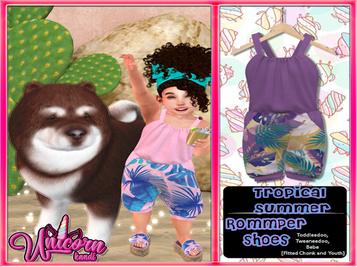 *Unicorn Kandi* Tropical Summer Purple Package {add me}