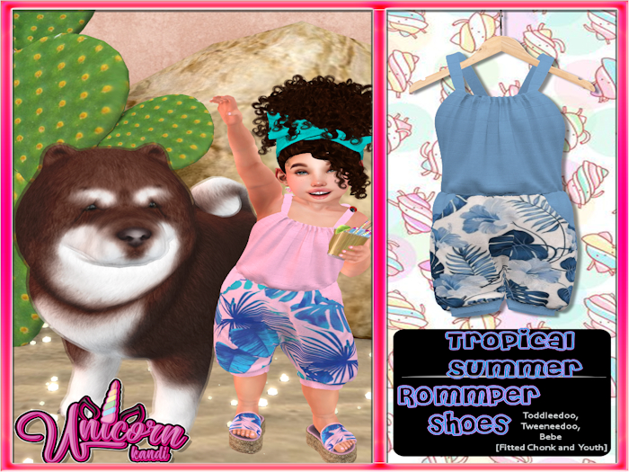 *Unicorn Kandi* Tropical Summer Blue Package {add me}
