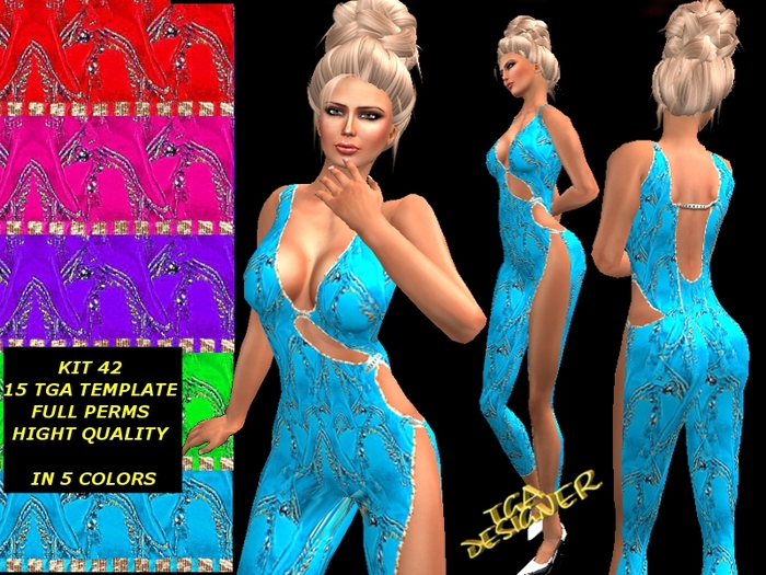 KIT 42 TGA TEMPLATE FULL PERMS