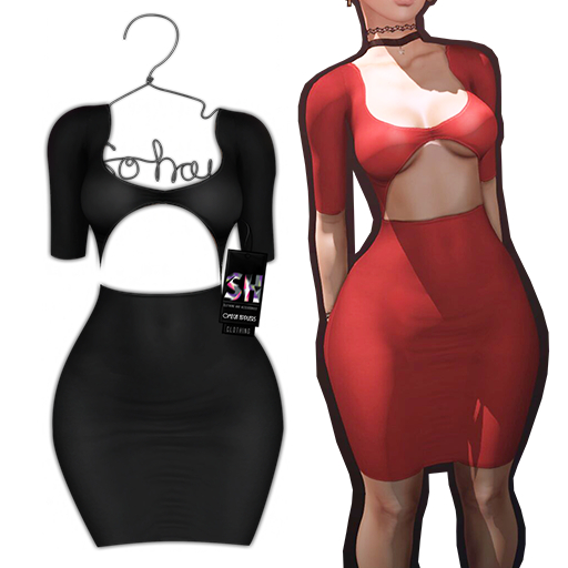 . So-Hai . Freakum Dress Black