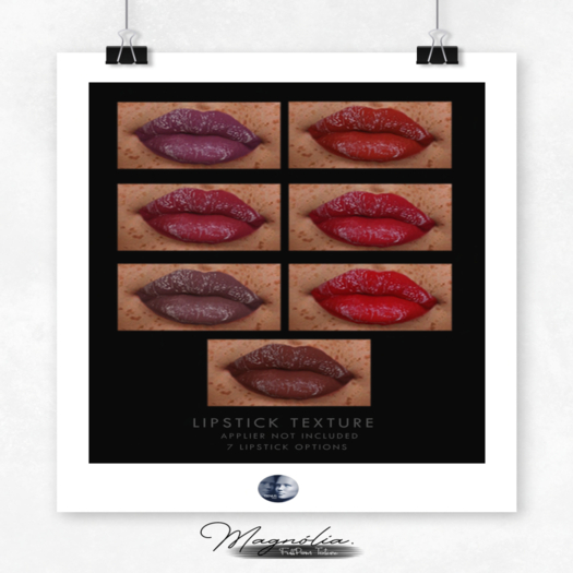 *Magnolia *- Texture FULL PERM - Genus -  Lipstick#6