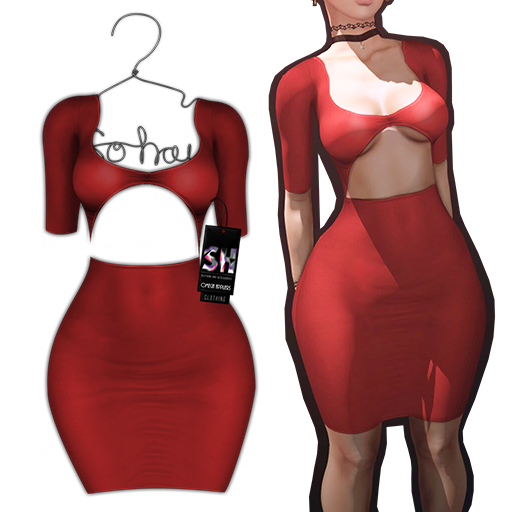 . So-Hai . Freakum Dress Red