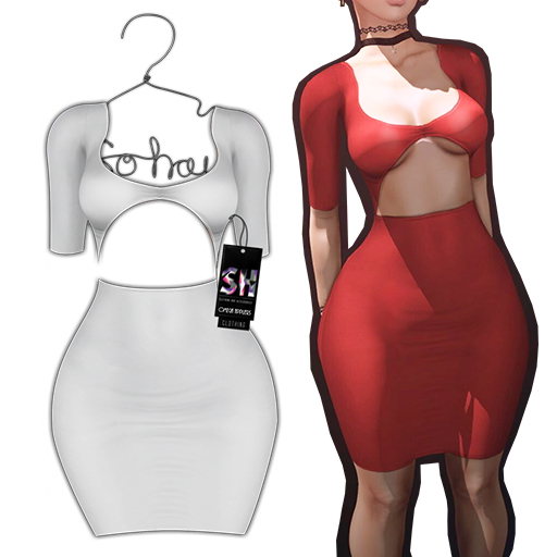 . So-Hai . Freakum Dress White 