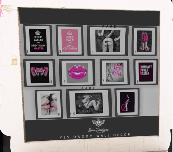 Bee Designs Yes Daddy-wall decor 6