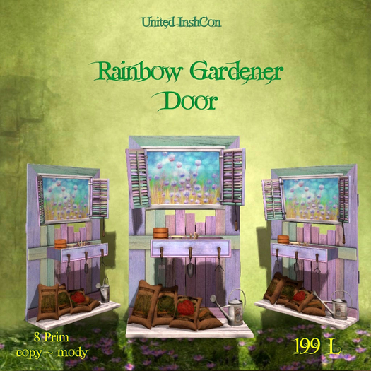 *UI* Rainbow Gardener Door v