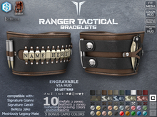 **RE** Ranger Tactical Bracelets - Gianni, Geralt, Jake, Meshbody