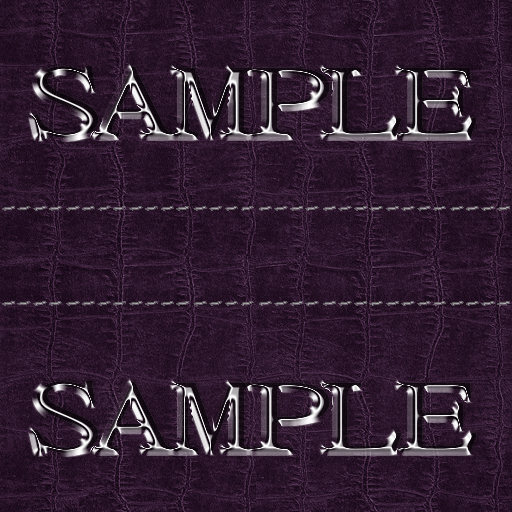 Zoy Texture [ Cable knit stripe Leather with stitching 01 ] Seamless - Purple