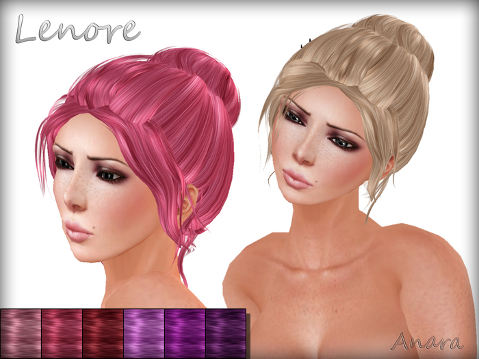 [Anara Hair] - Lenore - Pinks & Purples Pack