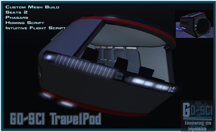 GO-SCI TravelPod 1.0,packaged