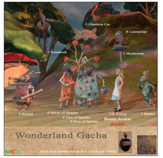 Wonderland Gacha 10 Alice RARE