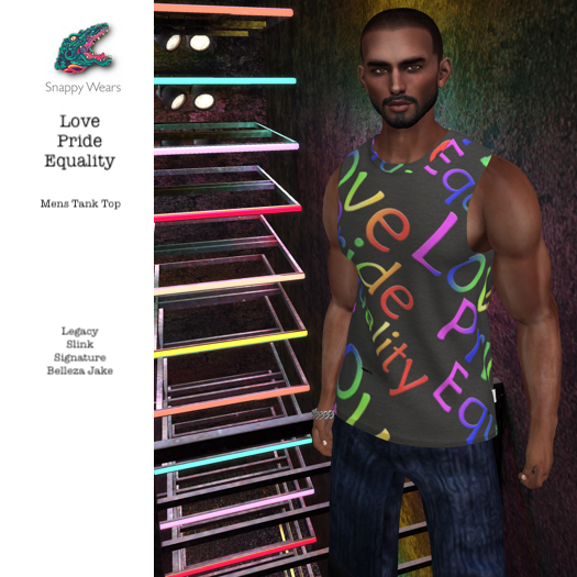Snappy // Pride Mens Tank Top 