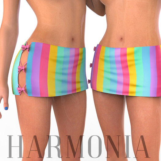 Rainbow Pastels Skirt
