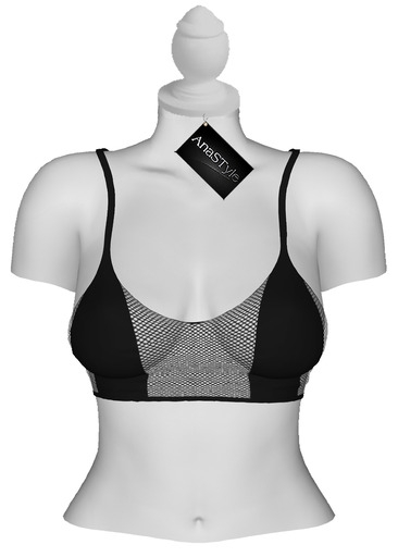 AnaSTyle - Polly Black Top (WEAR)*