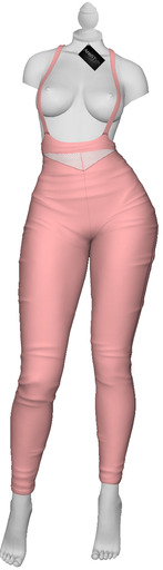 AnaSTyle - Polly Pink Jumpsuite (WEAR)*