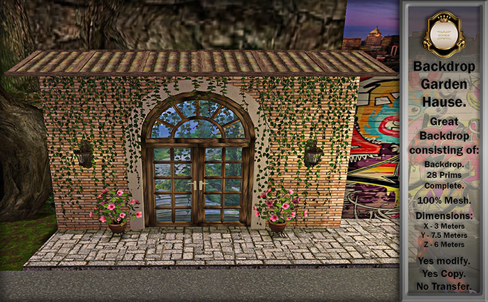 Backdrop Garden Hause Copi - Modify
