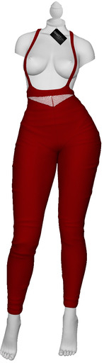 AnaSTyle - Polly Red Jumpsuite (WEAR)*
