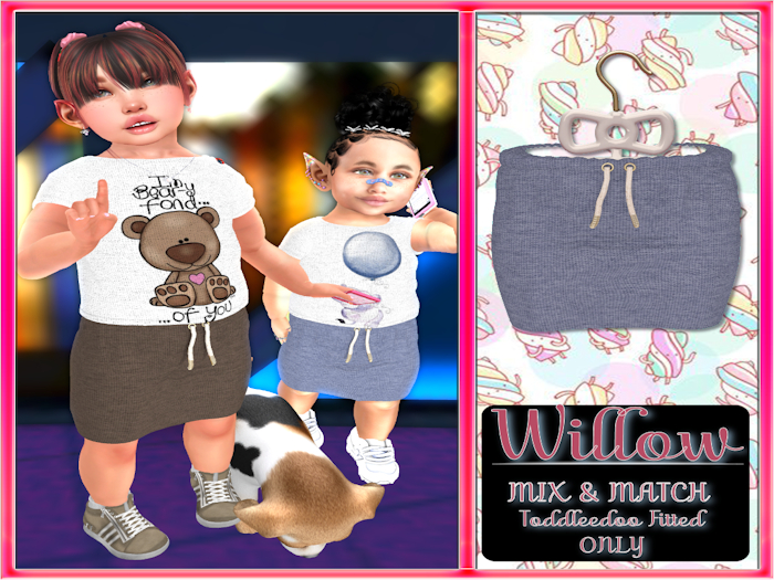 *Unicorn Kandi* Willow Slate Skirt Package {add me}