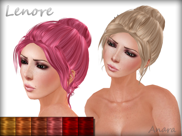 [Anara Hair] - Lenore - Oranges & Reds Pack