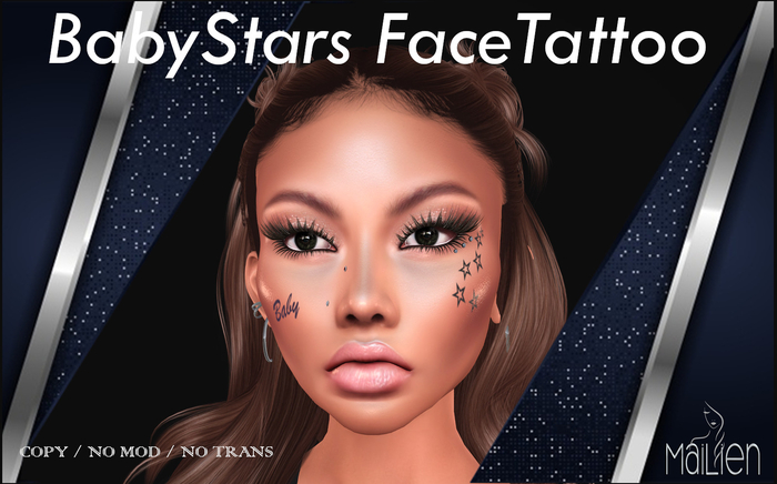 Mailien - BabyStars Face Tattoo