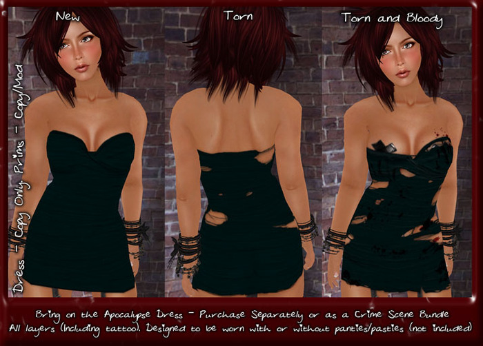 ++ Randomocity ++ Apocalypse Dress - Green - New