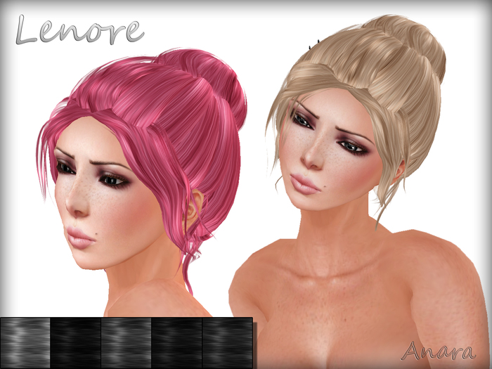 [Anara Hair] - Lenore - Blacks Pack
