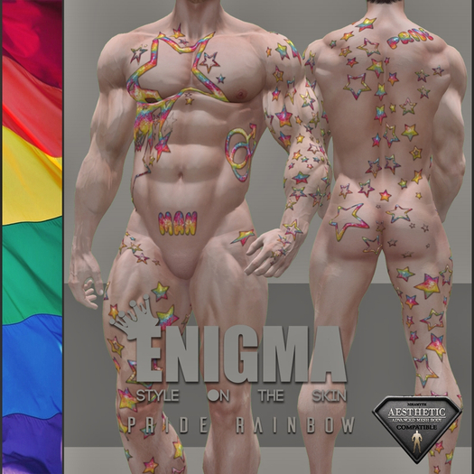 TATTOO - Pride Rainbow (AESTHETIC)
