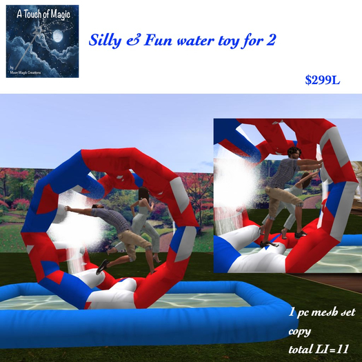 Silly & Fun Water Toy for 2 -BOX