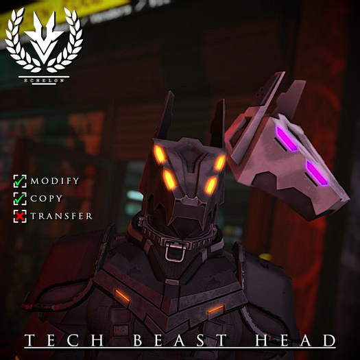 [Echelon] // Tech Beast Head