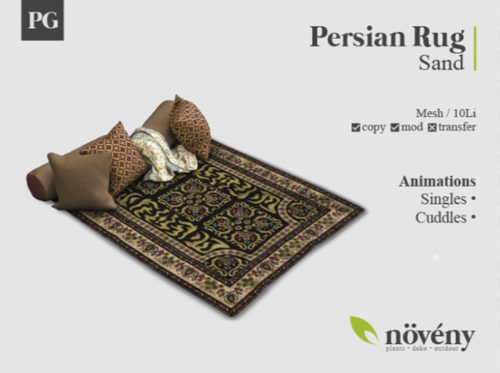 Noveny - Persian Rug - Sand (PG)