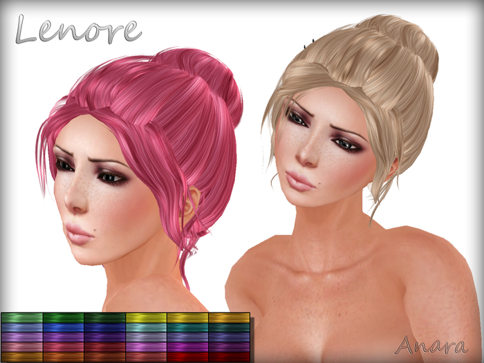 [Anara Hair] - Lenore - All Unnaturals Pack