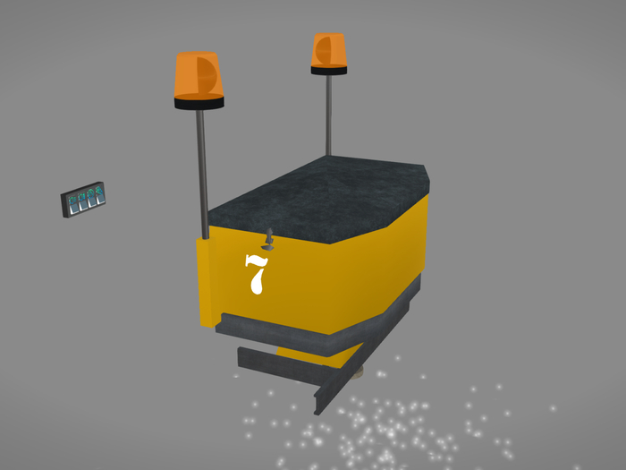 Dogcart Grit Spreader