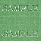 Zoy Texture [ Cable knit stripe Leather with stitching 02 ] Seamless - Light Green