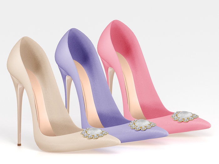 Salvadori - Essentials 'Carrie' Embellished Pumps