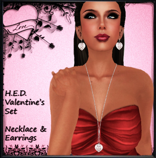 H.E.D. Valentine's Set Branco