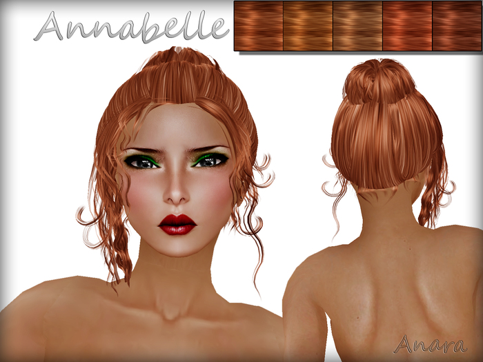 [Anara Hair] - Annabelle - Reds Pack
