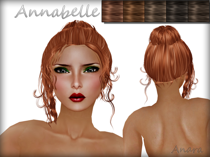 [Anara Hair] - Annabelle - Browns Pack