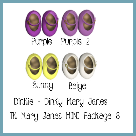 TK Mary Janes MINI Package 8