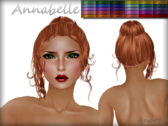 [Anara Hair] - Annabelle - All Unaturals Pack