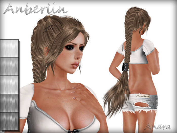 [Anara Hair] - Anberlin - Whites Pack