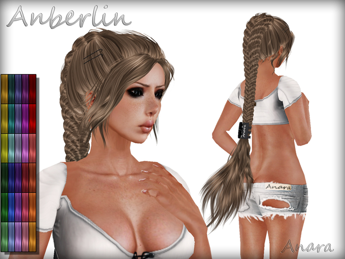 [Anara Hair] - Anberlin - All Unaturals Pack