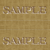 Zoy Texture [ Cable knit stripe Leather with stitching 03 ] Seamless - Camel