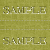 Zoy Texture [ Cable knit stripe Leather with stitching 03 ] Seamless - Moss Green