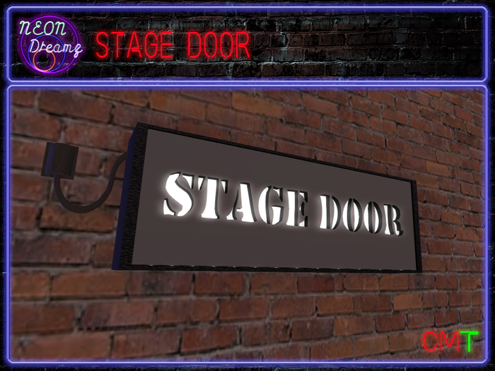 Neon Dreamz - Light Box: Stage Door